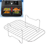 Fryer Stainless Steel Rack Multi Purpose Cooking Baking Grilling Rack Fryer Accessories for Ninja Foodi DZ201 401