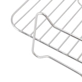 Fryer Stainless Steel Rack Multi Purpose Cooking Baking Grilling Rack Fryer Accessories for Ninja Foodi DZ201 401