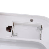 Smart Trash Can 16L Infrared Induction Button Control Manual Mute Household Automatic Trash Can with Night Light White