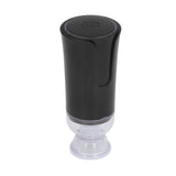 Vacuum Sealer Mini Portable Home Kitchen Handheld USB Electric Food Vacuum Sealer with 5 Sous Vide Bags Black - 45-Degree Angle