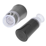 Vacuum Sealer Mini Portable Home Kitchen Handheld USB Electric Food Vacuum Sealer with 5 Sous Vide Bags Black