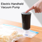 Vacuum Sealer Mini Portable Home Kitchen Handheld USB Electric Food Vacuum Sealer with 5 Sous Vide Bags Black - Extra Image
