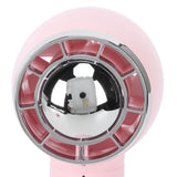 Handheld Fan 3 Speeds USB Charging Strong Wind Lightweight 1200mAh Battery Portable Fan Handheld for Office Travel Pink