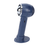 Handheld Fan 3 Speeds USB Charging Strong Wind Lightweight 1200mAh Battery Portable Fan Handheld for Office Travel Blue