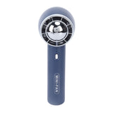 Handheld Fan 3 Speeds USB Charging Strong Wind Lightweight 1200mAh Battery Portable Fan Handheld for Office Travel Blue
