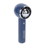 Handheld Fan 3 Speeds USB Charging Strong Wind Lightweight 1200mAh Battery Portable Fan Handheld for Office Travel Blue
