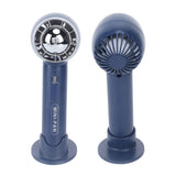 Handheld Fan 3 Speeds USB Charging Strong Wind Lightweight 1200mAh Battery Portable Fan Handheld for Office Travel Blue