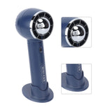 Handheld Fan 3 Speeds USB Charging Strong Wind Lightweight 1200mAh Battery Portable Fan Handheld for Office Travel Blue