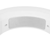 Neck Fan USB Charging 80 Holes 4000 to 5500rpm High Poly Wind Wearable Fan Portable Fan for Household Outdoor White - Extra Image