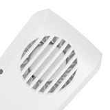 Neck Fan USB Charging 80 Holes 4000 to 5500rpm High Poly Wind Wearable Fan Portable Fan for Household Outdoor White