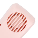 Neck Fan USB Charging 80 Holes 4000 to 5500rpm High Poly Wind Wearable Fan Portable Fan for Household Outdoor Pink - Extra Image
