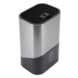 Knife Block Holder Plug in Type Stainless Steel Knife Organizer for Home Kitchen Restaurant 5V - Side View