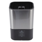 Knife Block Holder Plug in Type Stainless Steel Knife Organizer for Home Kitchen Restaurant 5V