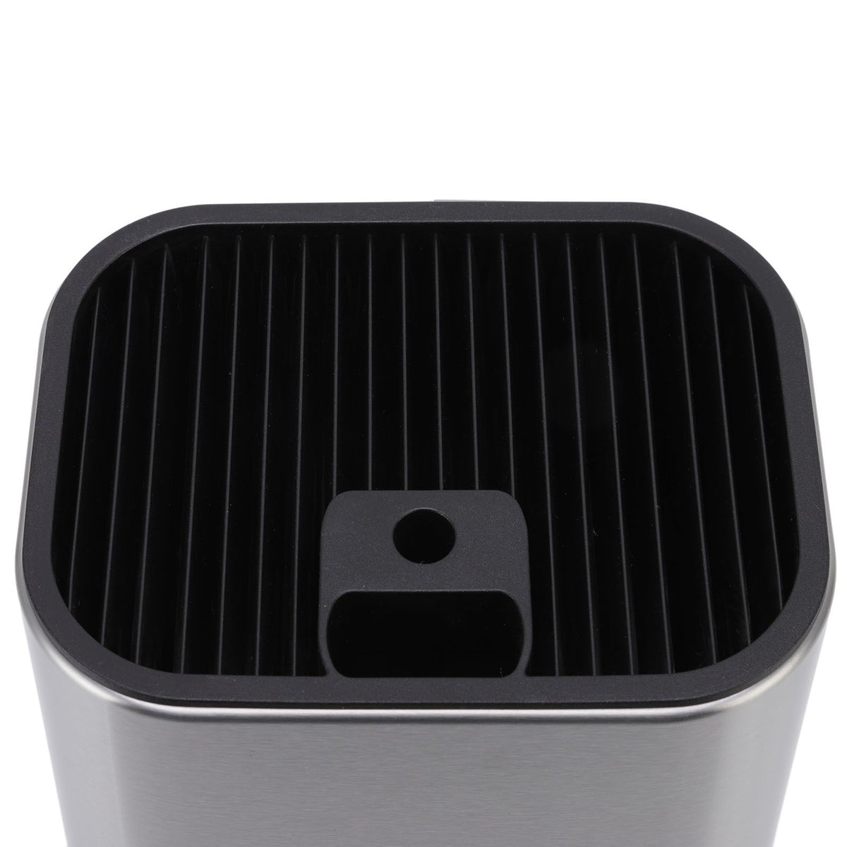 Knife Block Holder Plug in Type Stainless Steel Knife Organizer for Home Kitchen Restaurant 5V