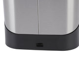 Knife Block Holder Plug in Type Stainless Steel Knife Organizer for Home Kitchen Restaurant 5V