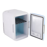 4L Car Refrigerator Large Capacity Small Size Food Grade Liner Cooler Warmer Mini Fridge for Dormitory Office Home - Close-Up Angle