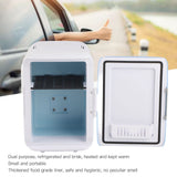 4L Car Refrigerator Large Capacity Small Size Food Grade Liner Cooler Warmer Mini Fridge for Dormitory Office Home
