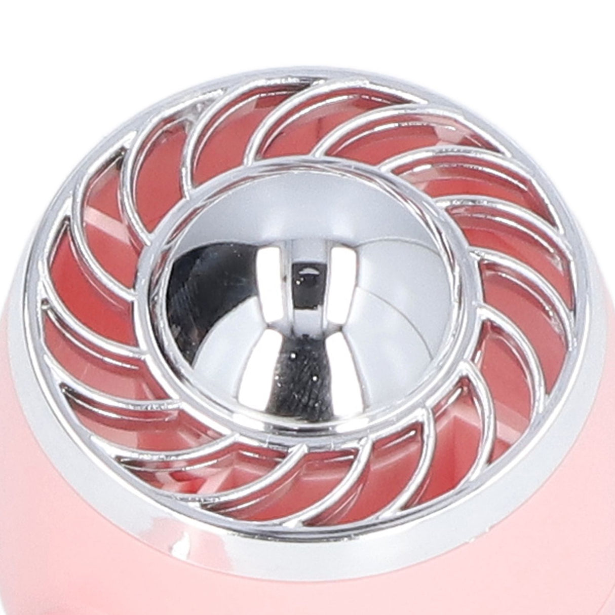 Hand Fan USB 2000mah Battery Charging Supercharged Blades Handheld Desktop Use Portable Rechargeable Fan for Travel Pink