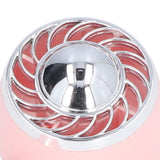 Hand Fan USB 2000mah Battery Charging Supercharged Blades Handheld Desktop Use Portable Rechargeable Fan for Travel Pink - Extra Image