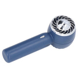 Hand Fan USB 2000mah Battery Charging Supercharged Blades Handheld Desktop Use Portable Rechargeable Fan for Travel Blue - Extra Image