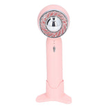 Handheld Fan USB Charging 3 Speeds 2000mAh Mini Portable Desktop Fan for Travel School Office Pink - 45-Degree Angle