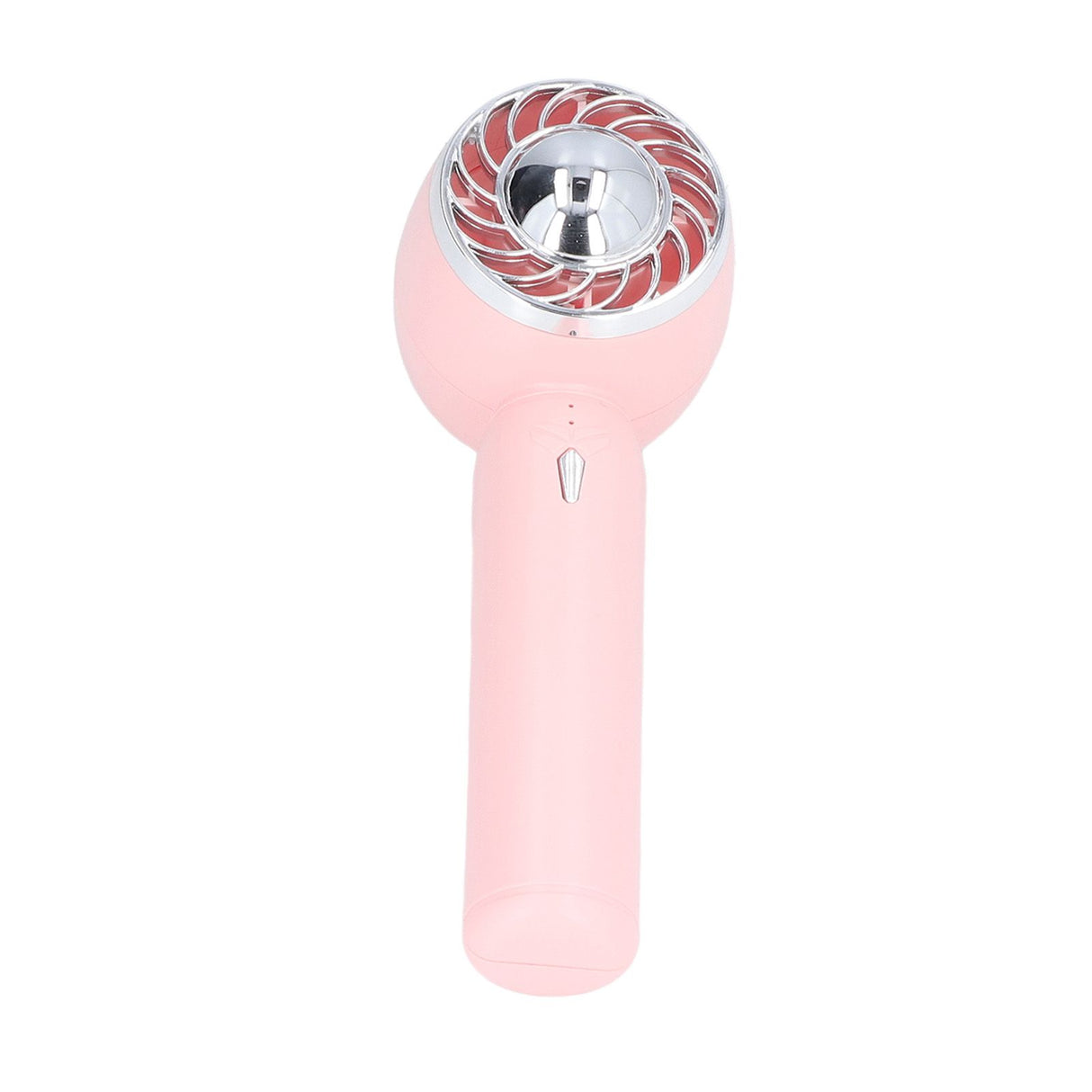 Handheld Fan USB Charging 3 Speeds 2000mAh Mini Portable Desktop Fan for Travel School Office Pink