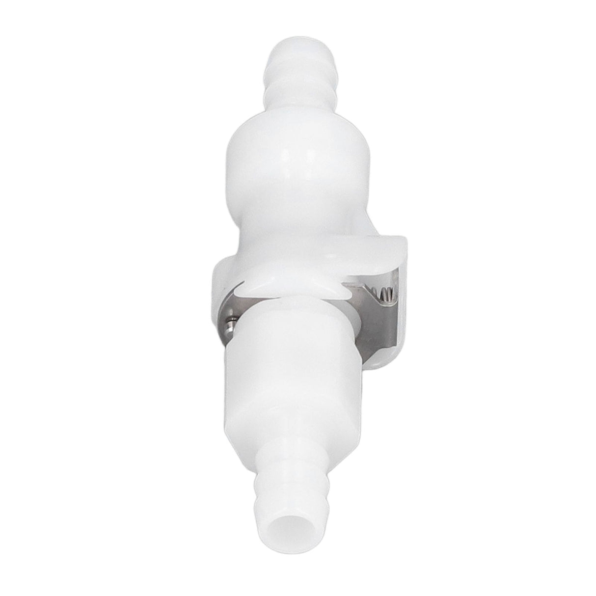 Plastic Hose Quick Connector 5/16 Tube with Shut Off Food Grade Plastic Water Line Tube Connector for Gas Beer Line