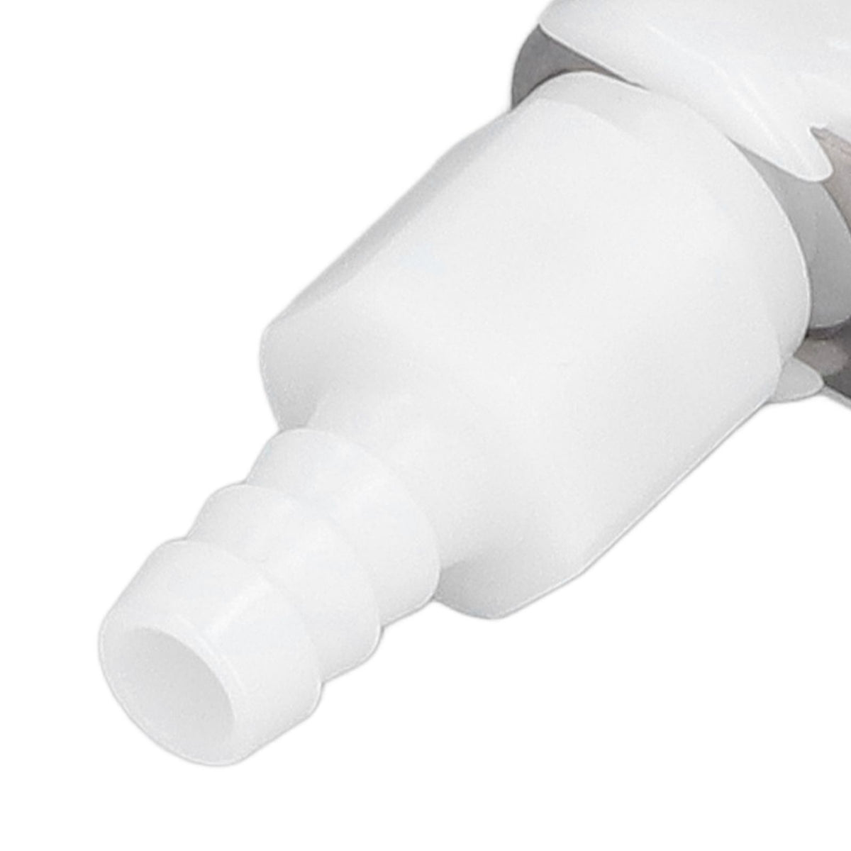 Plastic Hose Quick Connector 5/16 Tube with Shut Off Food Grade Plastic Water Line Tube Connector for Gas Beer Line