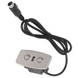 Recliner Switch USB Socket Charging Straight 5 Pin Light Free Electric Sofa Controller for Home Bedroom - Low Angle