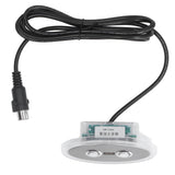 Electric Sofa Controller Electric Stretching Sofa Lifting Device Hand Control Button Switch with USB Port Straight 5 Pin - 45-Degree Angle