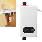 Instant Electric Water Heater with Memory Function Frequency Conversion Constant Temperature Water Heating Machine 220V 3400 W