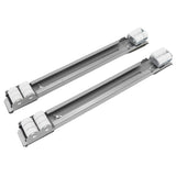 Heavy Duty Extensible Appliance Roller Load Bearing 300KG Universal Wheels Base Appliance Slider for Washer Furniture Silver - Front View
