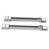Heavy Duty Extensible Appliance Roller Load Bearing 300KG Universal Wheels Base Appliance Slider for Washer Furniture Silver - Side View