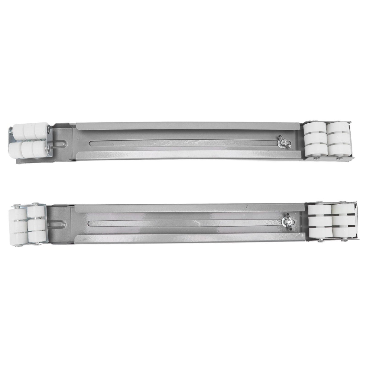 Heavy Duty Extensible Appliance Roller Load Bearing 300KG Universal Wheels Base Appliance Slider for Washer Furniture Silver