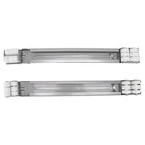 Heavy Duty Extensible Appliance Roller Load Bearing 300KG Universal Wheels Base Appliance Slider for Washer Furniture Silver - Close-Up Angle