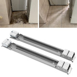 Heavy Duty Extensible Appliance Roller Load Bearing 300KG Universal Wheels Base Appliance Slider for Washer Furniture Silver - Extra Image