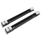 Heavy Duty Extensible Appliance Roller Load Bearing 300KG Universal Wheels Base Appliance Slider for Washer Furniture Black