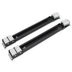 Heavy Duty Extensible Appliance Roller Load Bearing 300KG Universal Wheels Base Appliance Slider for Washer Furniture Black