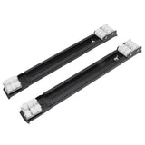 Heavy Duty Extensible Appliance Roller Load Bearing 300KG Universal Wheels Base Appliance Slider for Washer Furniture Black