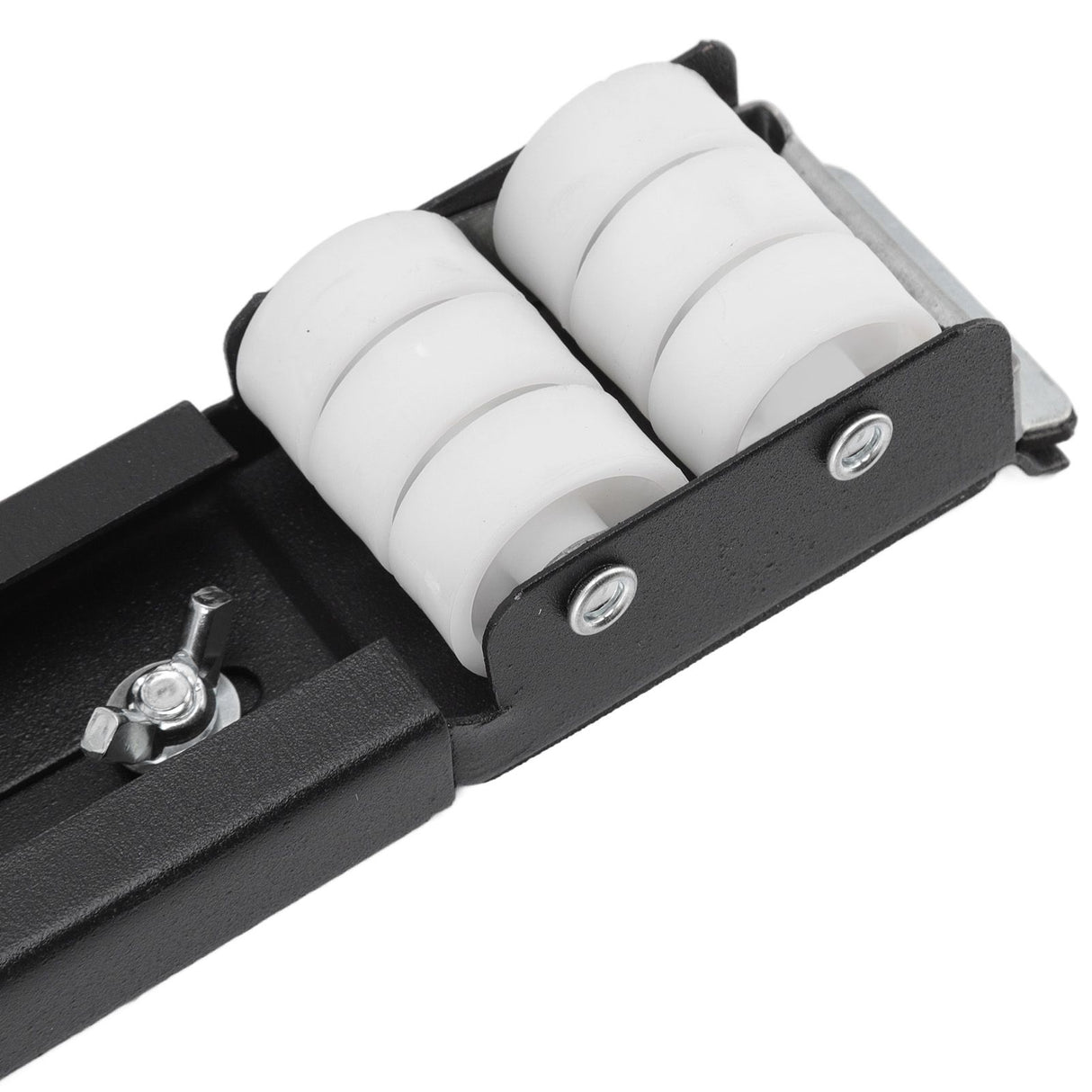 Heavy Duty Extensible Appliance Roller Load Bearing 300KG Universal Wheels Base Appliance Slider for Washer Furniture Black