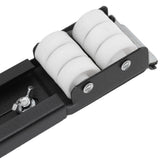 Heavy Duty Extensible Appliance Roller Load Bearing 300KG Universal Wheels Base Appliance Slider for Washer Furniture Black - Extra Image
