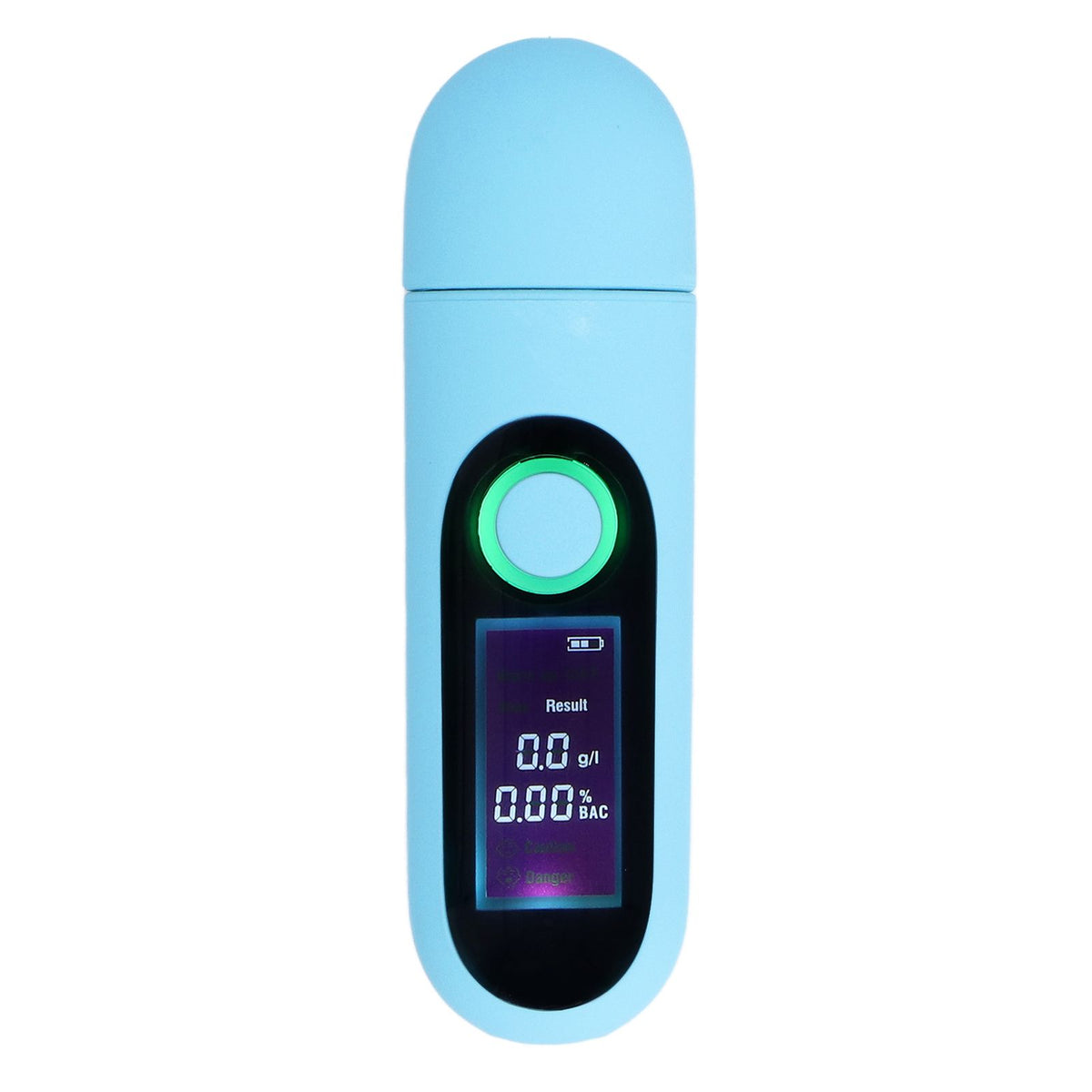Alcohol Tester LCD 3 Color Display USB Charging Blowing Contactless Testing Alcohol Tester for Professional Use
