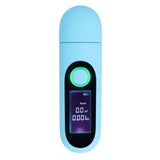 Alcohol Tester LCD 3 Color Display USB Charging Blowing Contactless Testing Alcohol Tester for Professional Use - Front View
