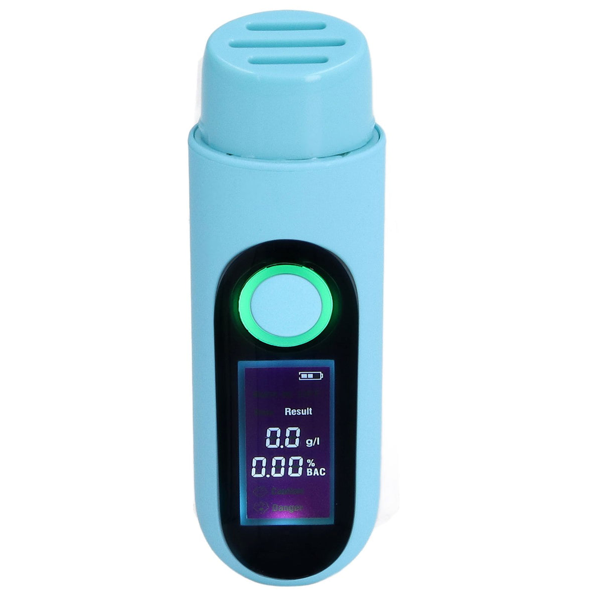 Alcohol Tester LCD 3 Color Display USB Charging Blowing Contactless Testing Alcohol Tester for Professional Use