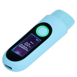Alcohol Tester LCD 3 Color Display USB Charging Blowing Contactless Testing Alcohol Tester for Professional Use