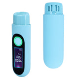 Alcohol Tester LCD 3 Color Display USB Charging Blowing Contactless Testing Alcohol Tester for Professional Use