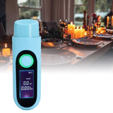 Alcohol Tester LCD 3 Color Display USB Charging Blowing Contactless Testing Alcohol Tester for Professional Use