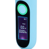 Alcohol Tester LCD 3 Color Display USB Charging Blowing Contactless Testing Alcohol Tester for Professional Use
