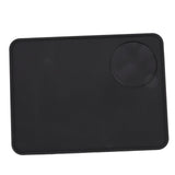 Silicone Coffee Tamping Mat Food Grade Prevent Slipping Coffee Tamping Pad for Home Kitchen Bar Coffee Shop - 45-Degree Angle