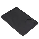 Silicone Coffee Tamping Mat Food Grade Prevent Slipping Coffee Tamping Pad for Home Kitchen Bar Coffee Shop - Close-Up Angle